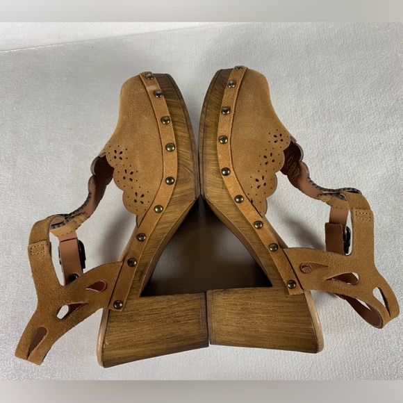 NEW Eric Michael Women’s Sicily Suede Clog Size EU 37 US 6.5-7 - Picture 9 of 12